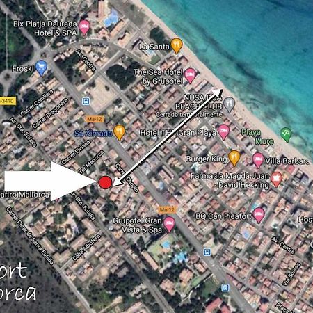 Villa Beach Palmitos Can Picafort  Ngoại thất bức ảnh